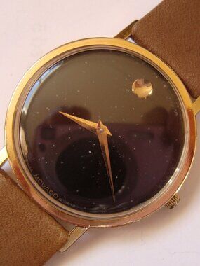 VINTAGE LADY MOVADO QUARTZ,NEW BATTERY,RUN GREAT
